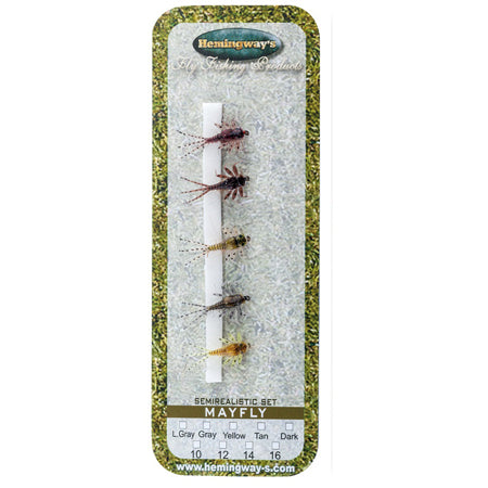 Realistic Mayfly Nymph Selection