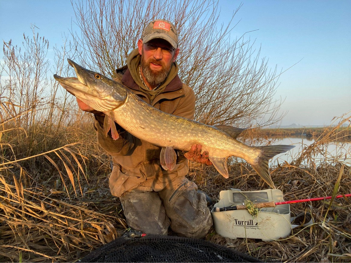 Pike Fly Fishing on the Somerset Levels