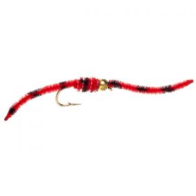 TIGER WORM RED BEADHEAD