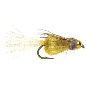 BEADHEAD SPARKLE PUPA TAN