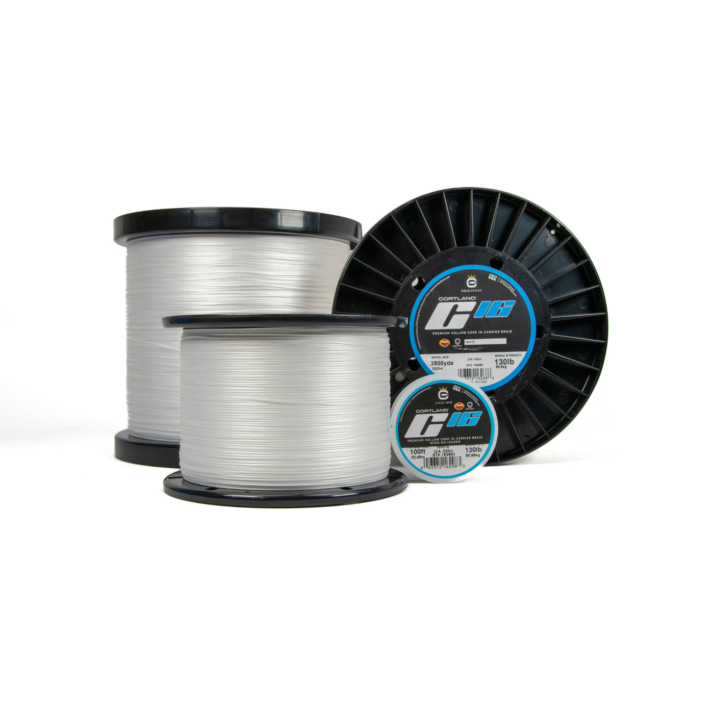 C-16 SUPER BRAID WHITE