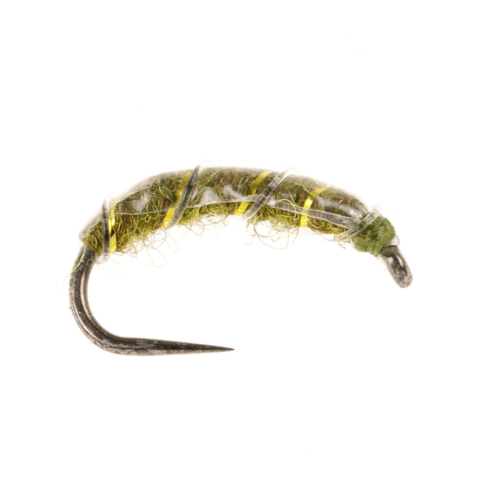 SLIMLINE CZECH NYMPH MEDIUM OLIVE BARBLESS