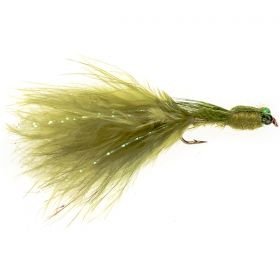 BEAD EYE OLIVE WEIGHTED DAMSEL