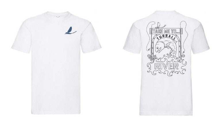 TURRALL SHIRT WHITE 'TAKE ME TO'
