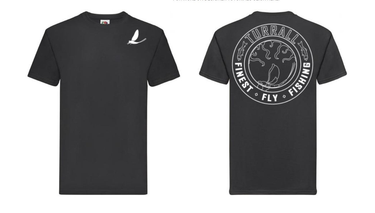 TURRALL SHIRT BLACK ROUND MAYFLY