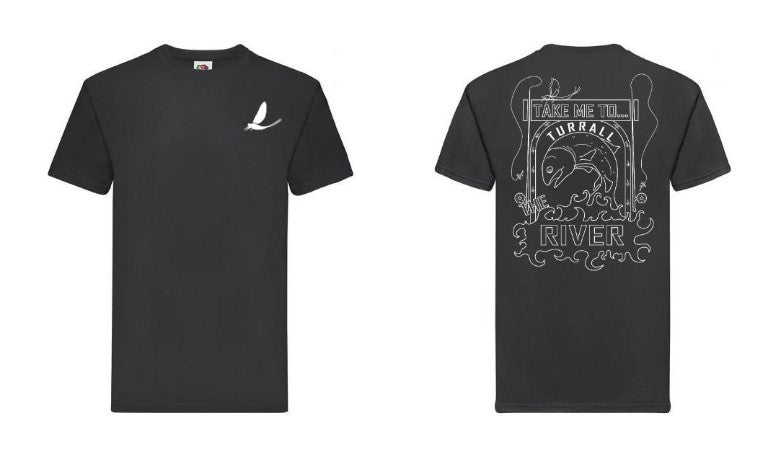 TURRALL SHIRT BLACK 'TAKE ME TO'