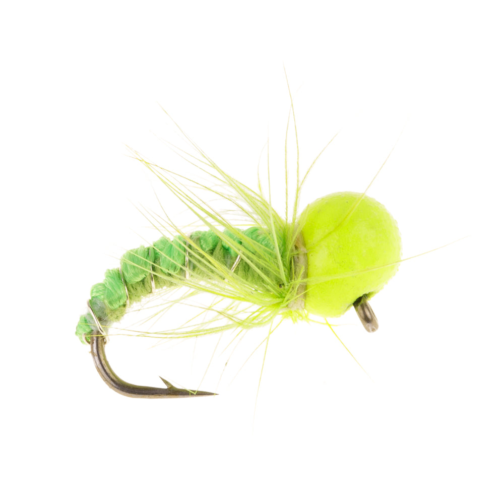 TUNGSTEN OFF BEAD WOVEN JIG CHARTREUSE