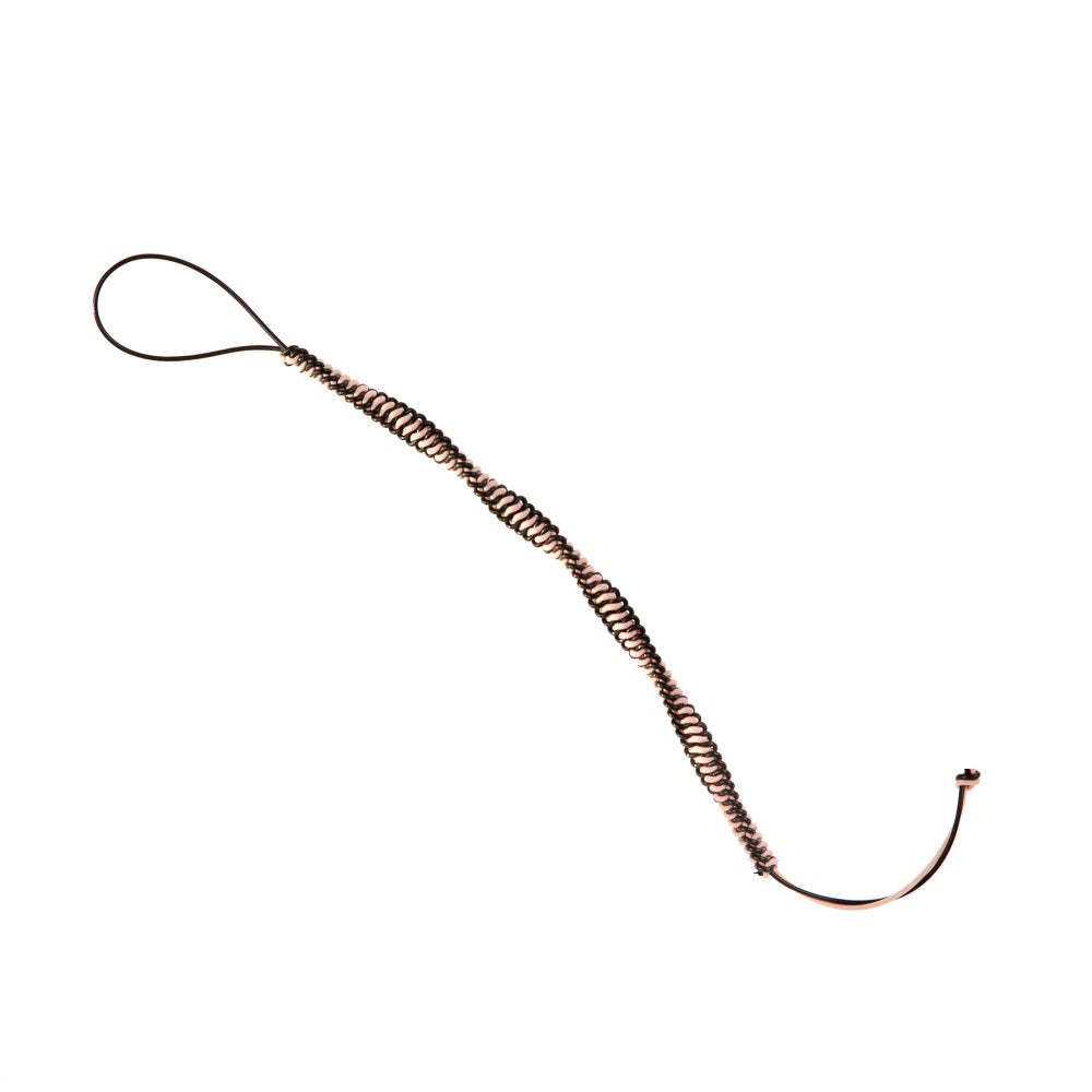 FLY LINE LANYARDS PEACH/BLACK