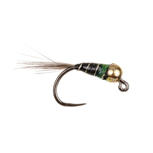 BLACK GOLD BEADHEAD PERDIGON BARBLESS