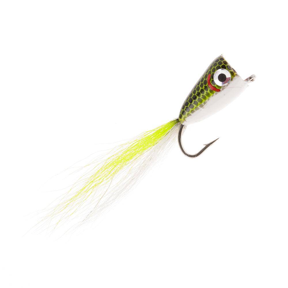 BASS POPPER GREEN SLURPER