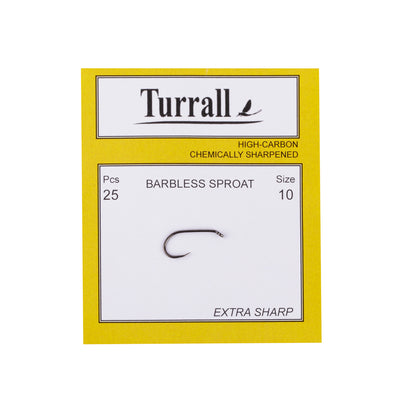 BARBLESS SPROAT WET FLY HOOK