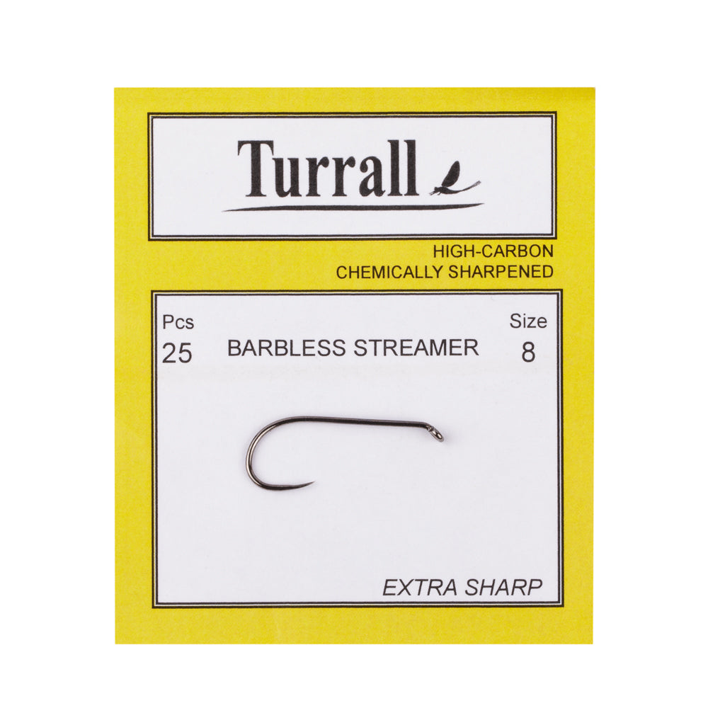 BARBLESS STREAMER HOOK