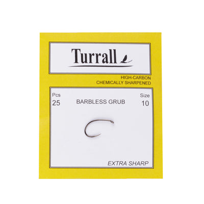BARBLESS GRUB HOOK