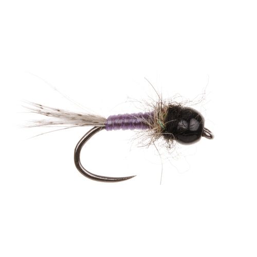 TUNGSTEN GRAYLING BUG PURPLE BARBLESS