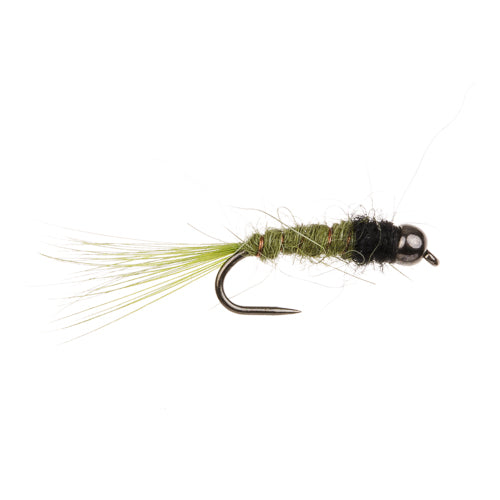 TUNGSTEN GRAYLING BUG OLIVE BARBLESS