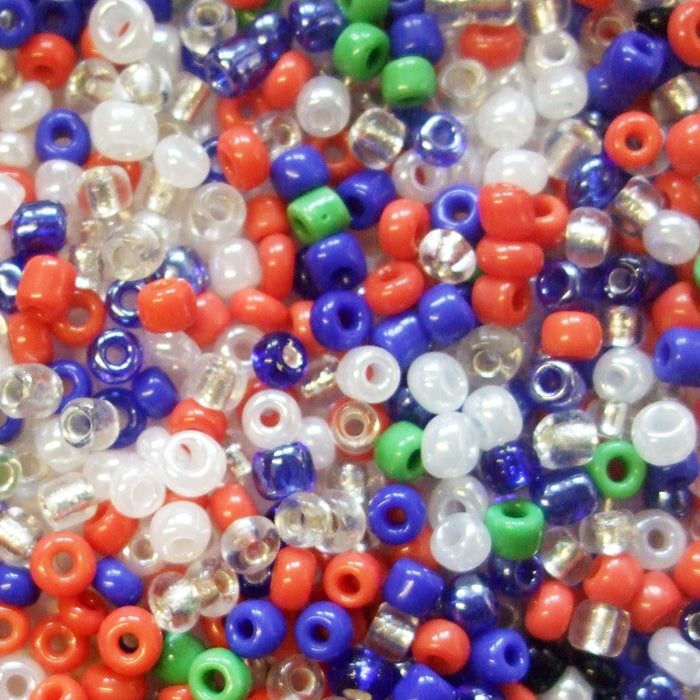 GLASS BEADS ASSORTED
