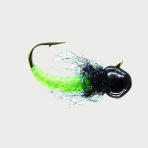 CHARTREUSE CADDIS TUNGSTEN OFF BEAD