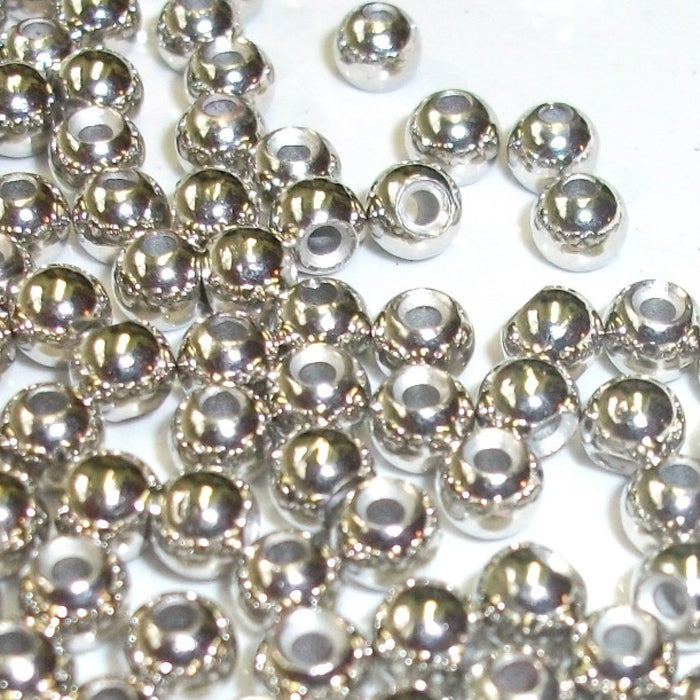 TUNGSTEN BEAD - SILVER