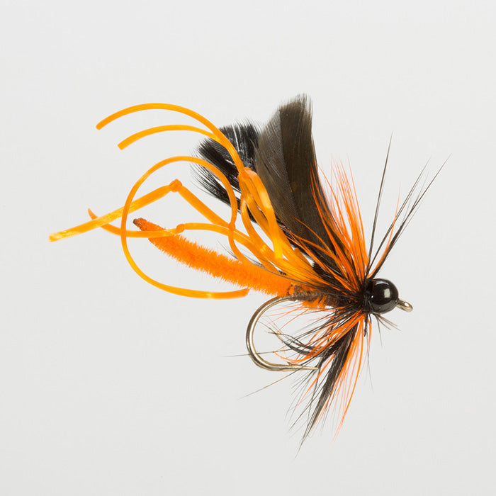 ORANGE RUBBER DADDY LONG LEGS
