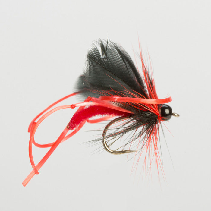 RED RUBBER DADDY LONG LEGS